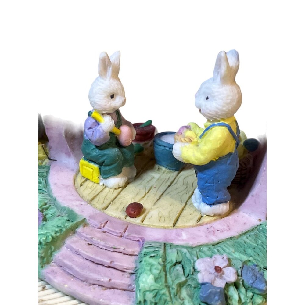 Decorative Easter Village Teapot Shaped House - Picture 8 of 14